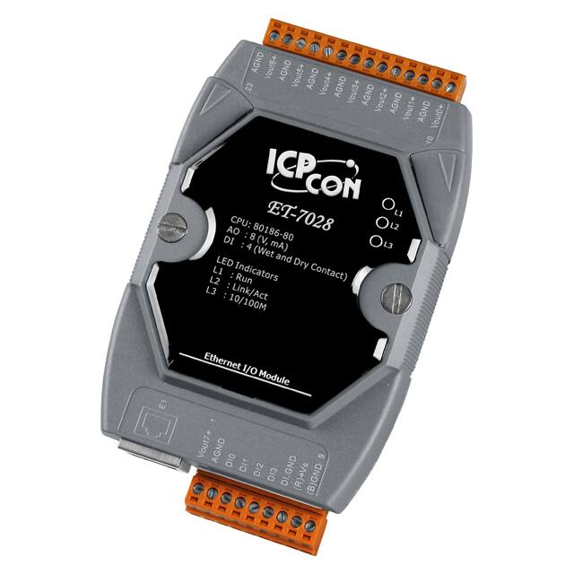 ET-7028 ICP DAS USA INC Contrôleurs - Modules PLC